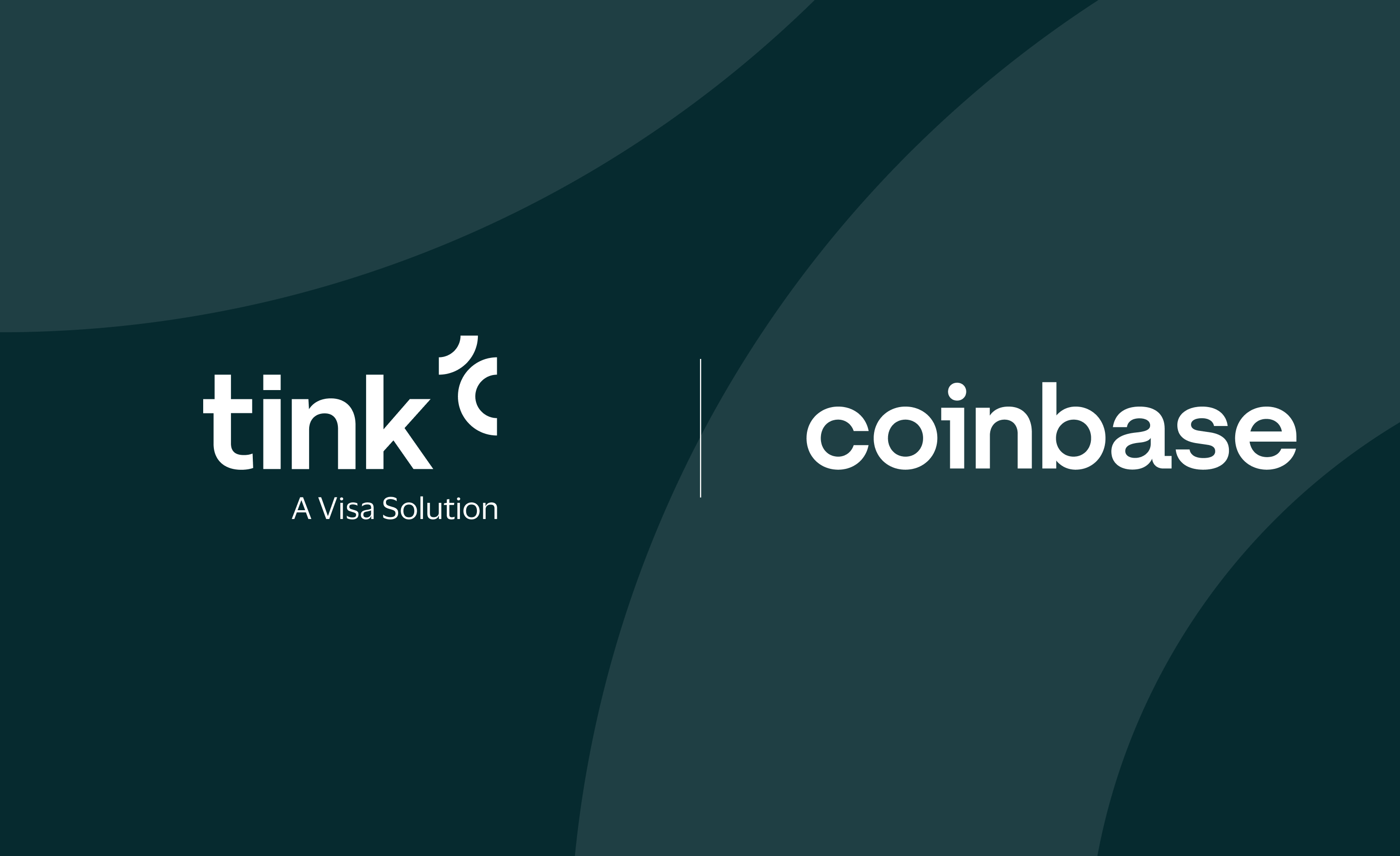 Tink and Coinbase logos