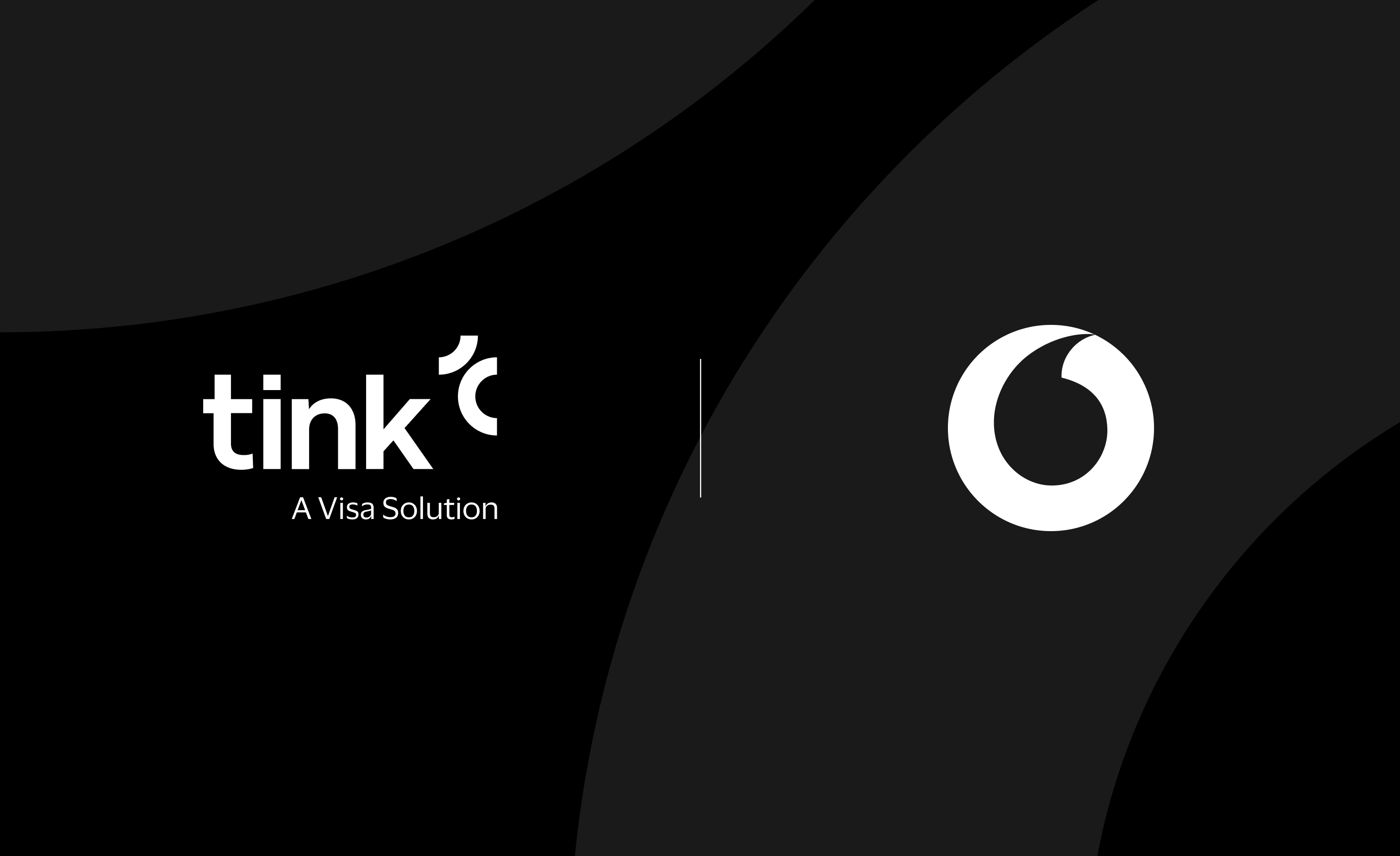 Tink and Vodafone logos