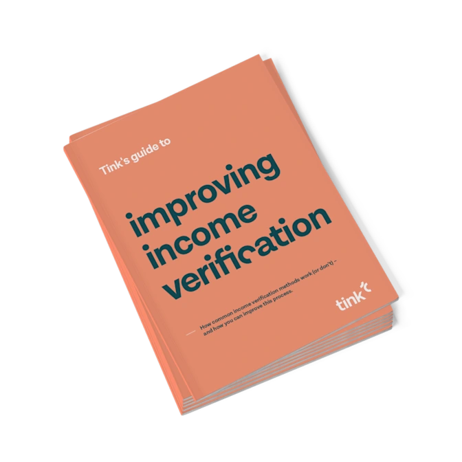 Website Income Check Income Check | Real-time income verification | Tink