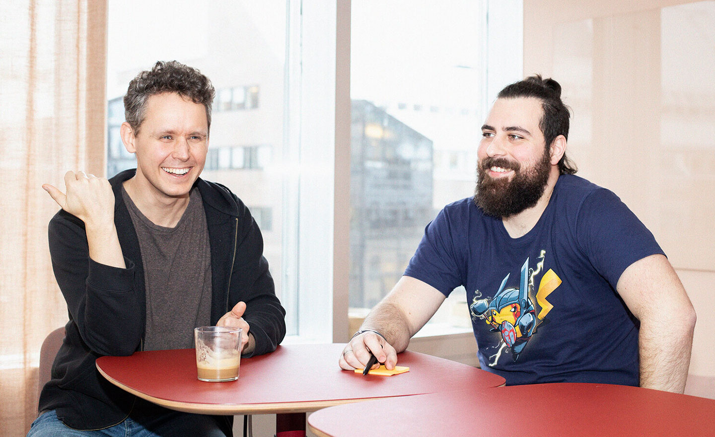 Henry Kupty (left) and Jon Nilsson (right)