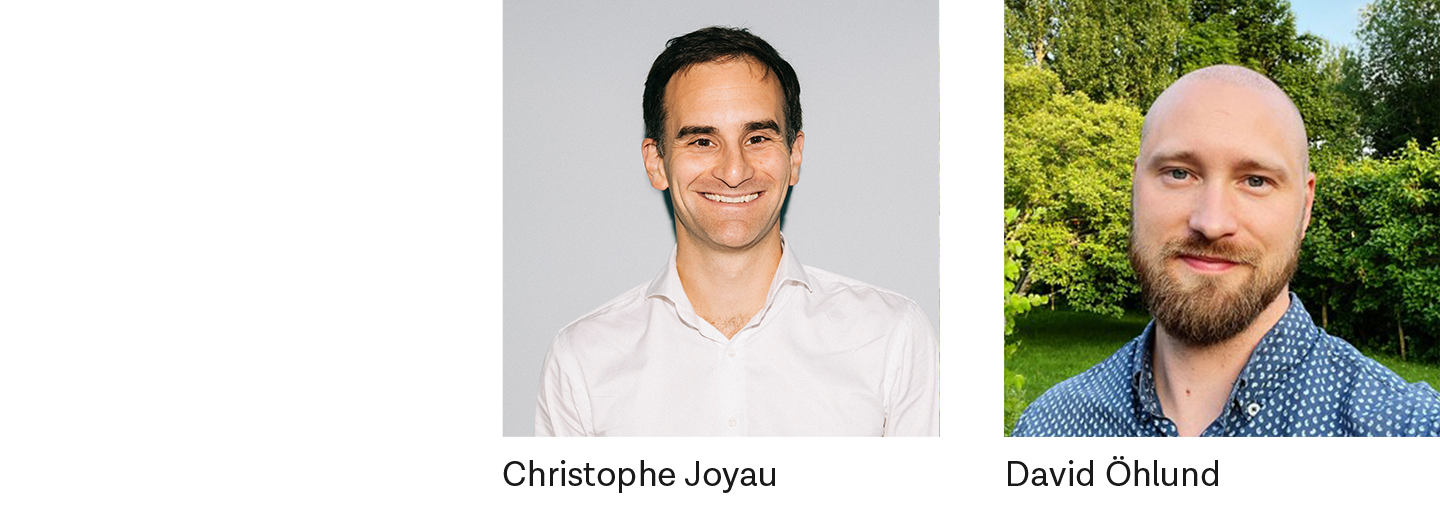 Christophe Joyau and David Öhlund