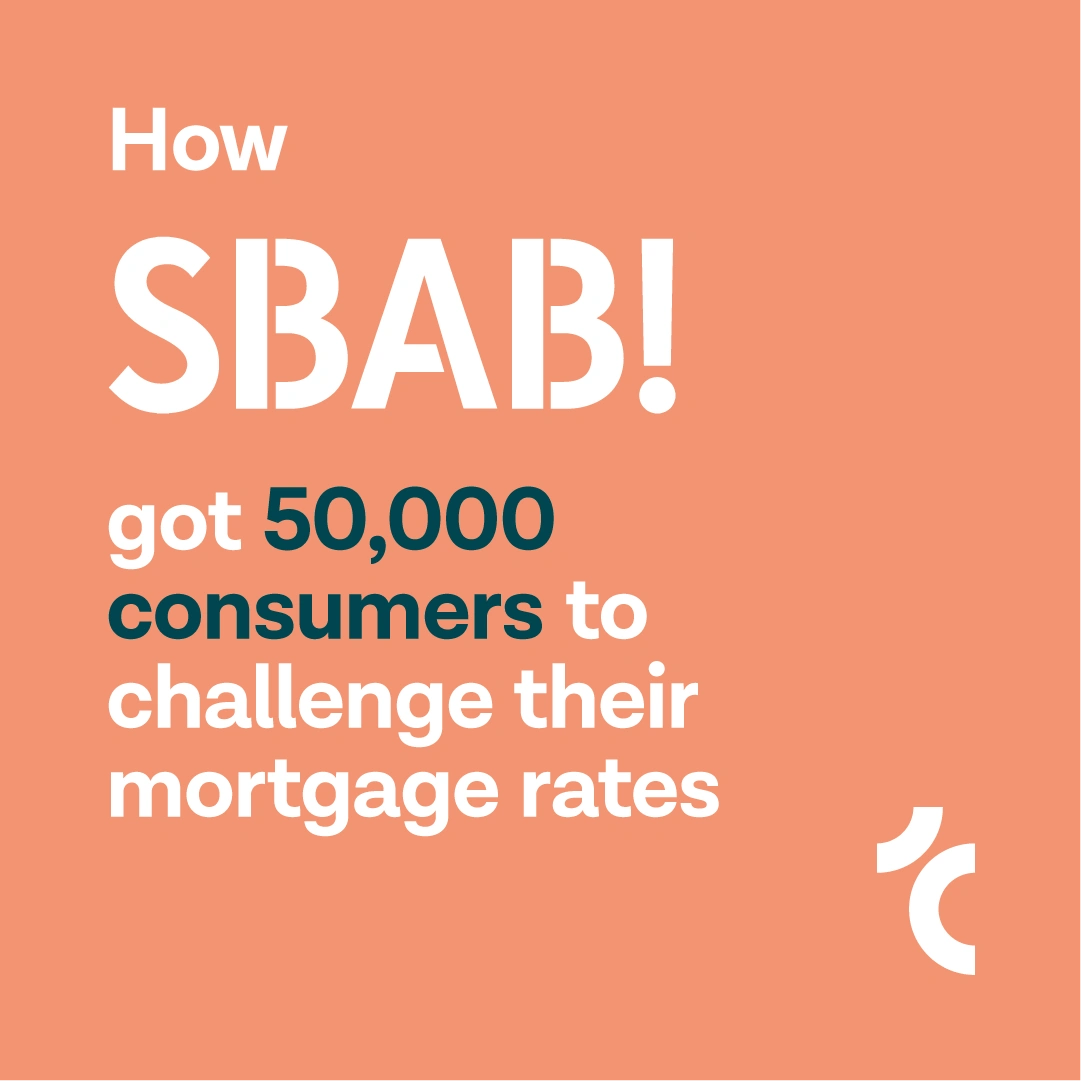 Sbab Check SBAB: Mortgage Match comparison app | Use case | Tink blog