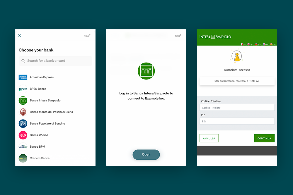 Intesa SanPaolo demo