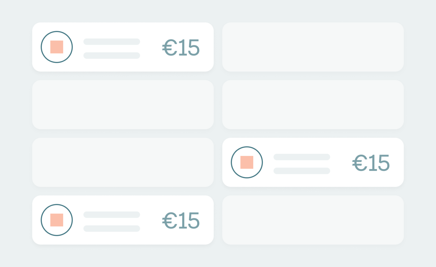Get all recurring transactions for an end user