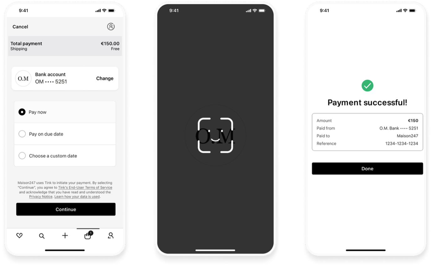 Pay By Bank Flow