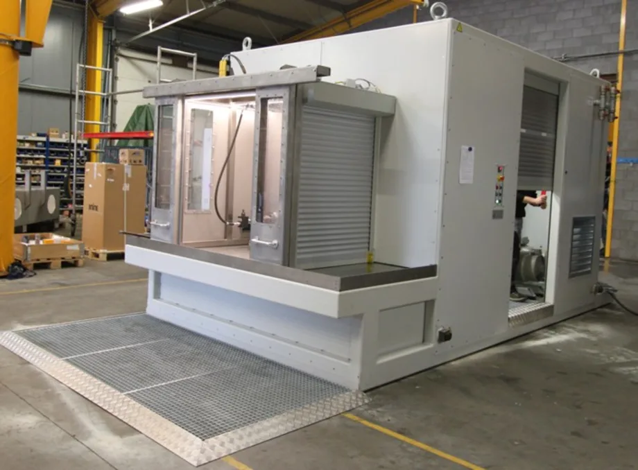 Hydraulische testbank op maat voor ventielen