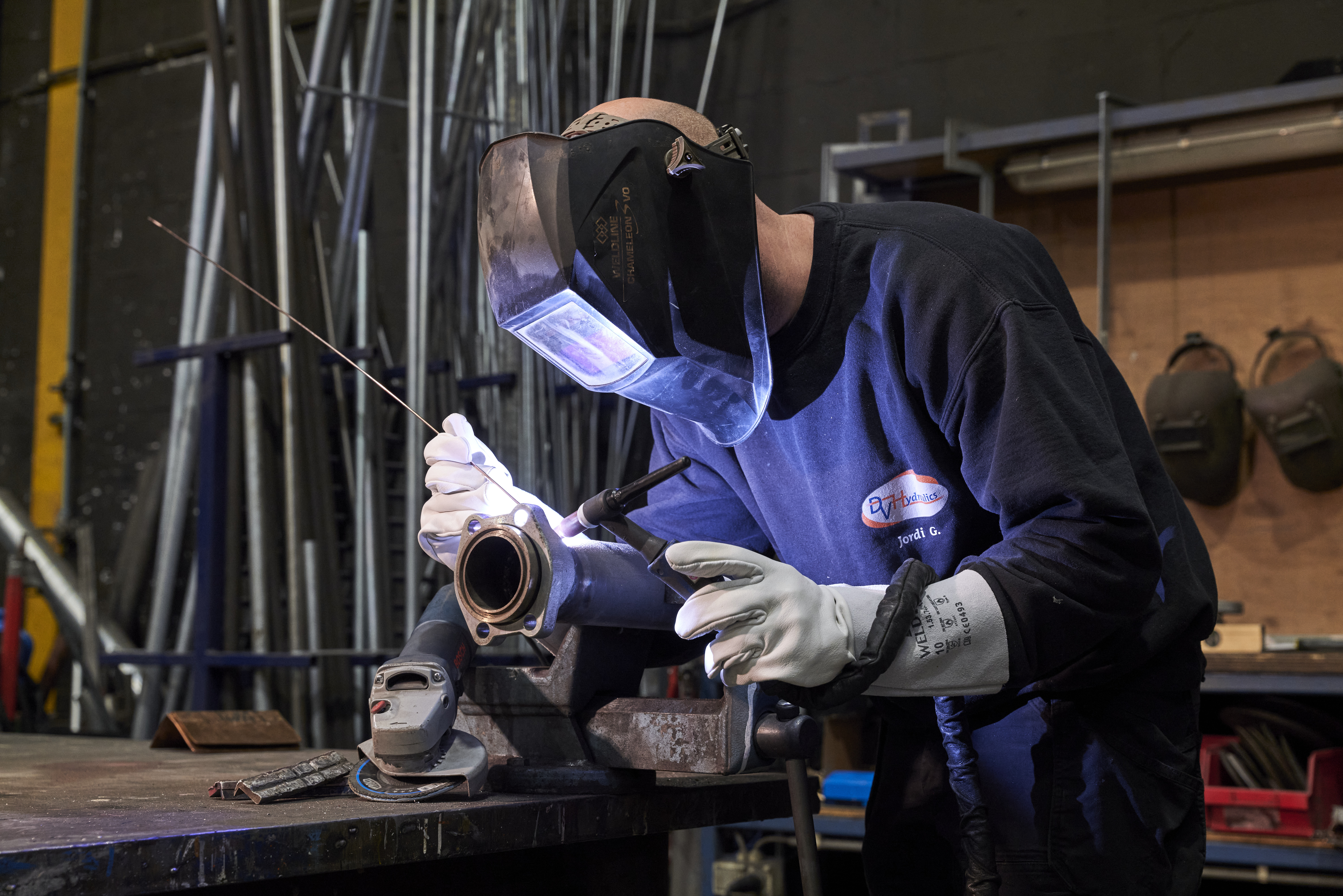 Lassen Hogedruk buis