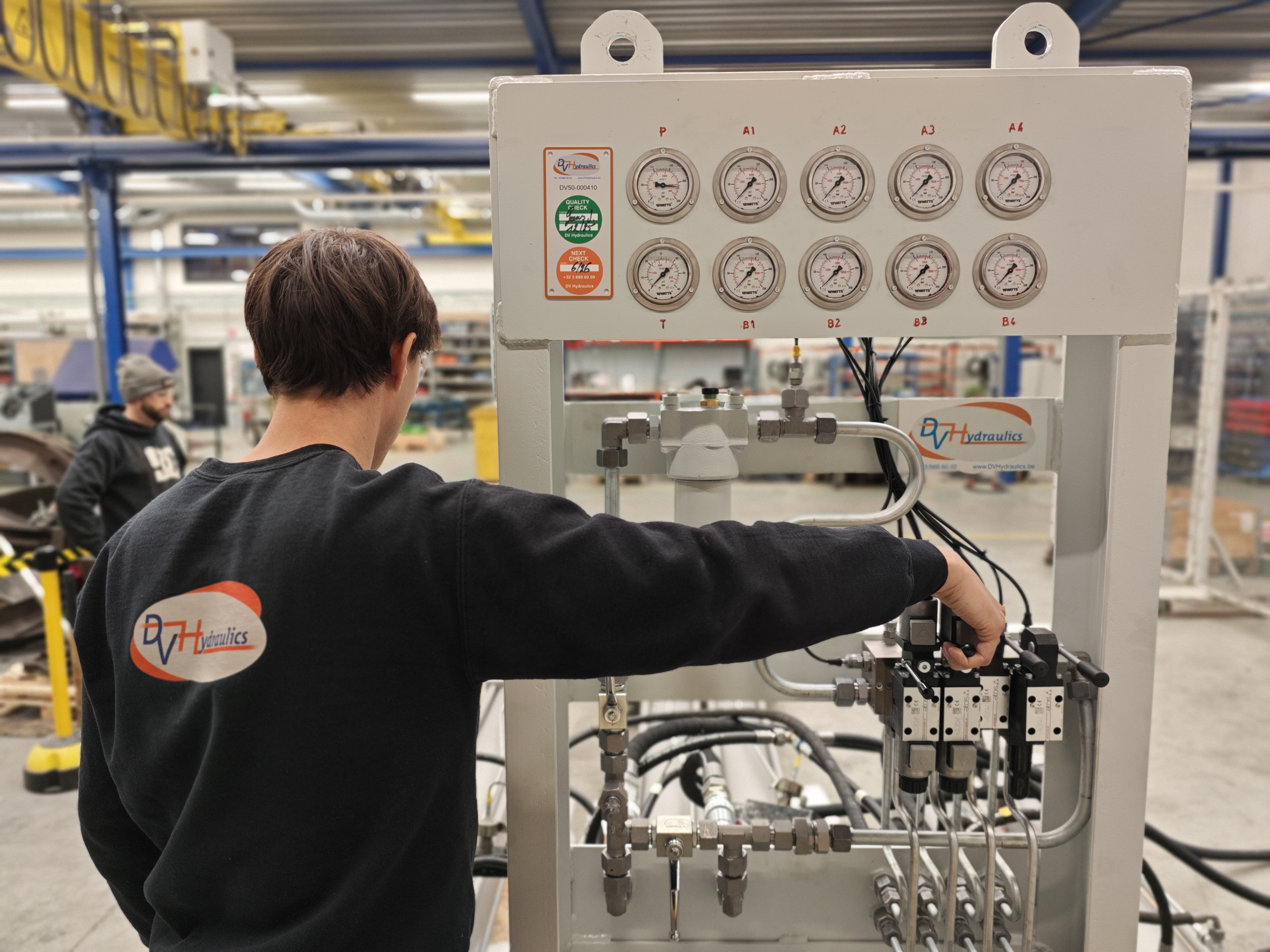 Hydraulisch bedieningspaneel