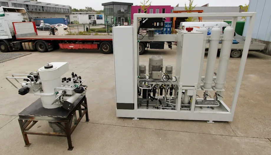 Hydraulische installatie op maat snijschaar 125Ton