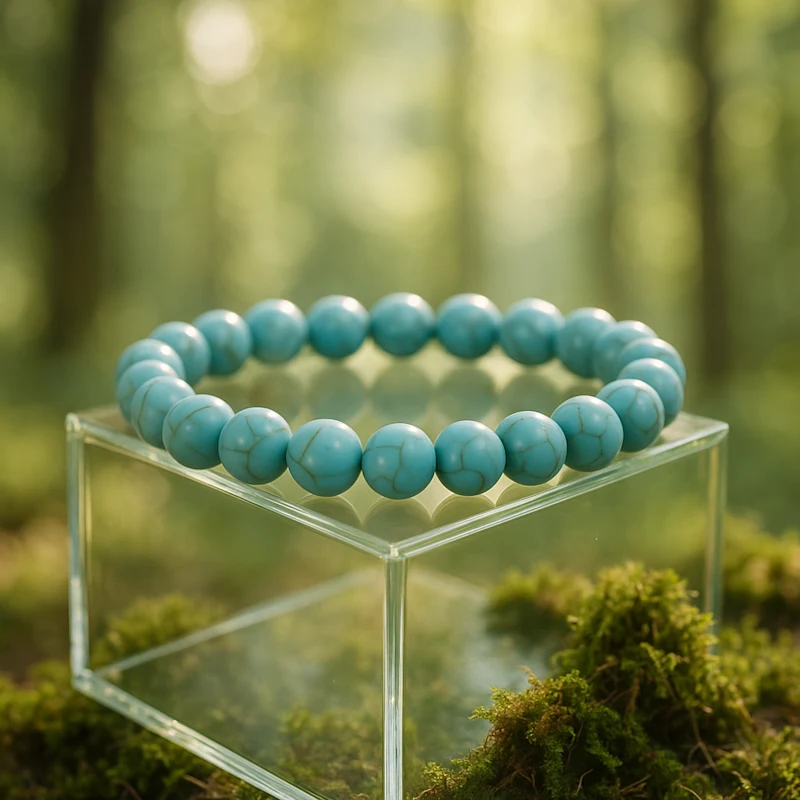 turquoise bracelet with sense