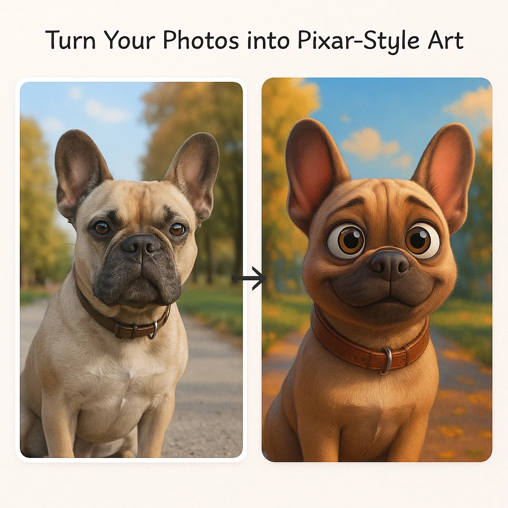 How to Transform Your Photos into Pixar-Style Art with Filtrix.ai