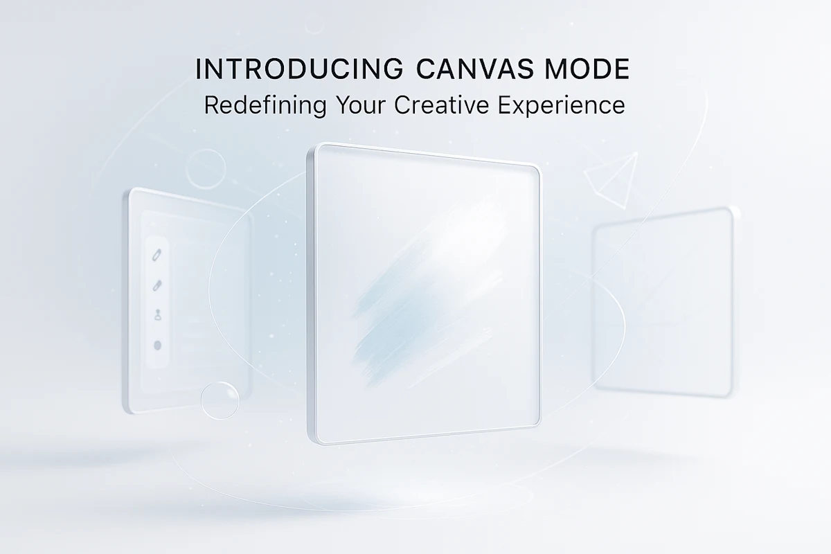 Introducing Canvas Mode: Redefining Your Creative Experience