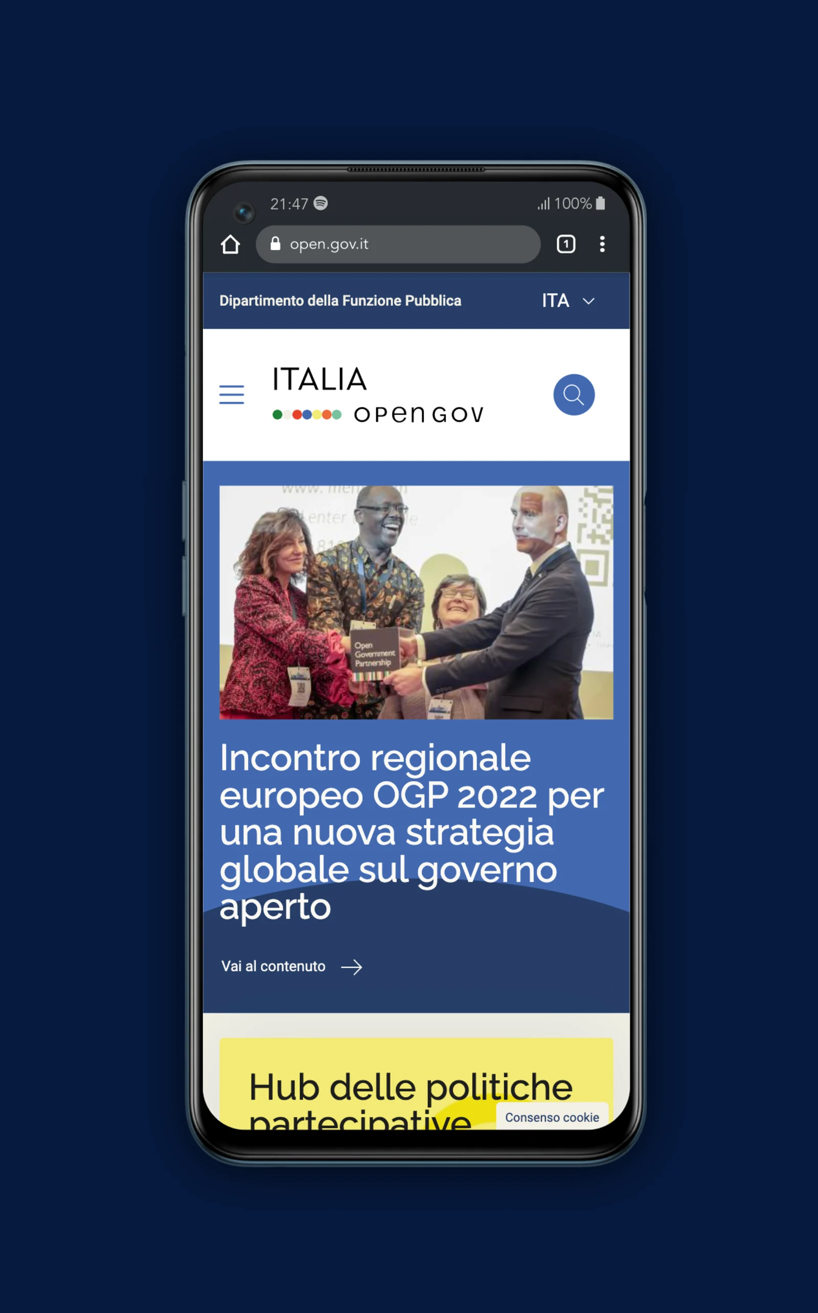 Italia Open Gov Mobile