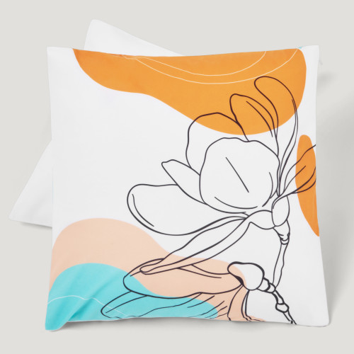 Soft Velvet Square Pillow Case 20” x 20”-Super-Soft Texture