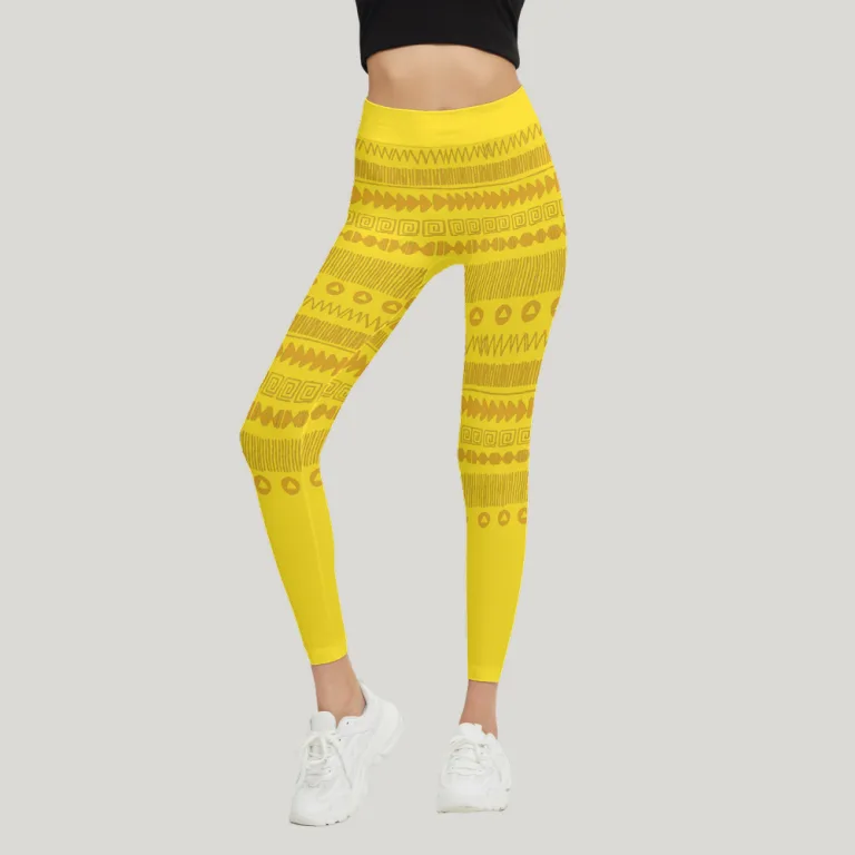 Women's Clothing - Y-3 Engineered Knit Tights - Yellow