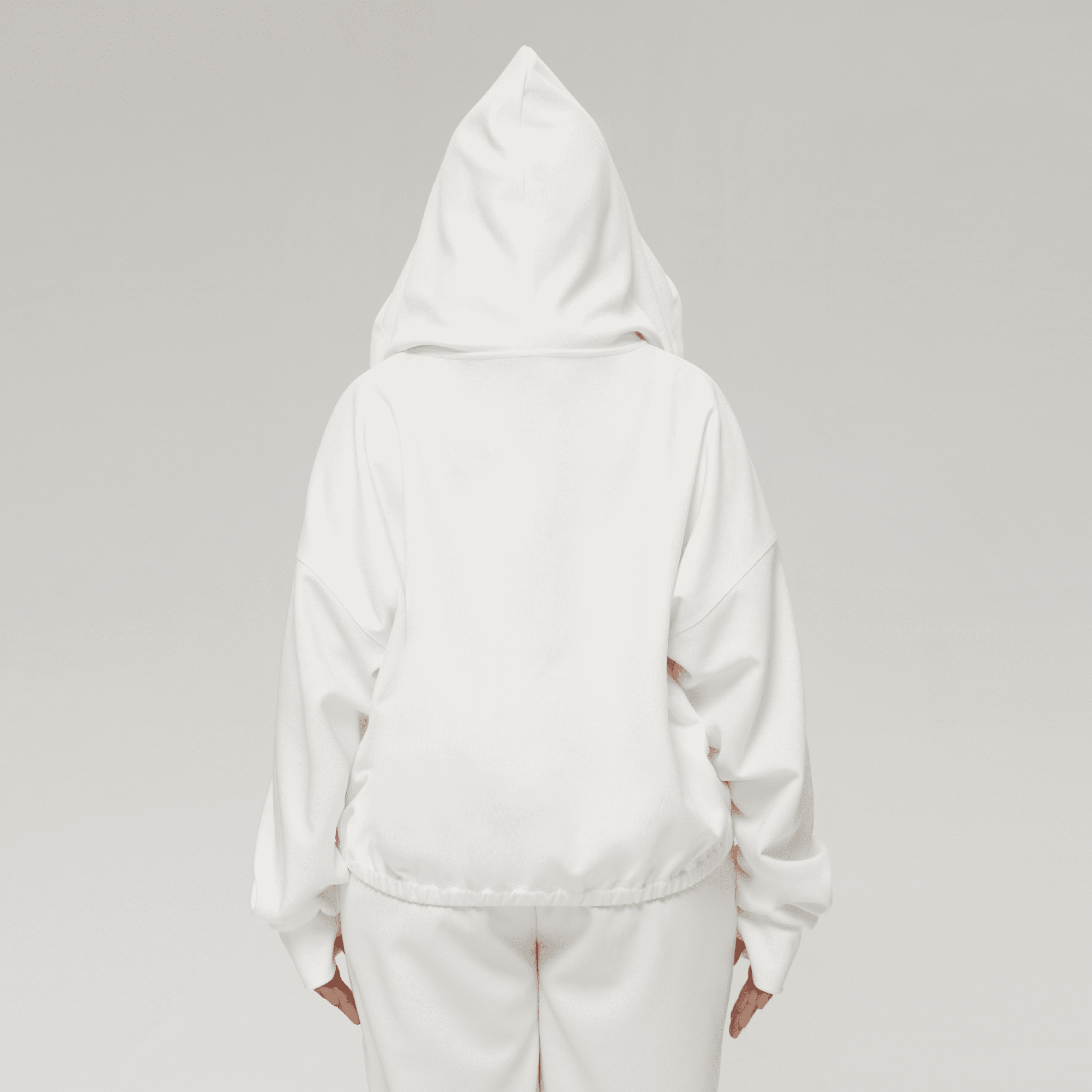Custom Printed Women's Cropped Full-Zip Hoodie | NovaTomato