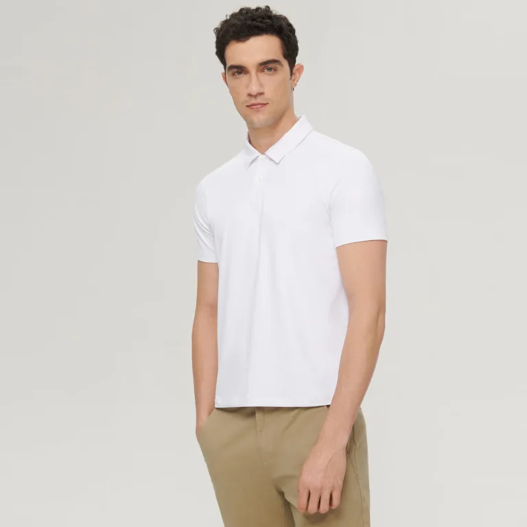 Men’s Slim-Fit Short-Sleeve Polo Shirt