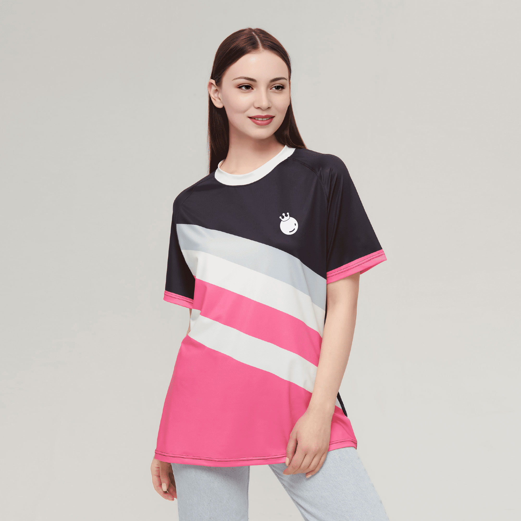 zanvin Women's Graphic Print Round Neck T Shirt Short Sleeve Crop Tee  Tops,Watermelon Red,S 