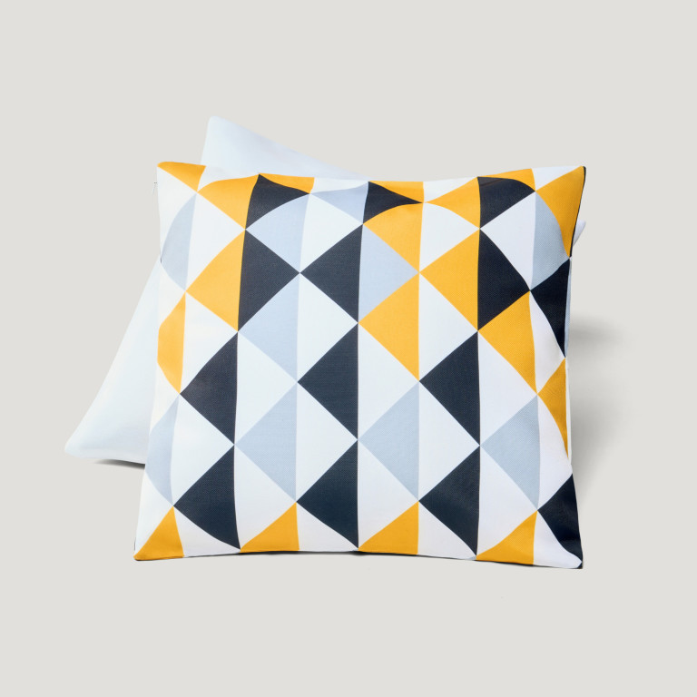 Woven Texture Square Pillow Case 20” x 20”-Cotton-Like Woven Texture