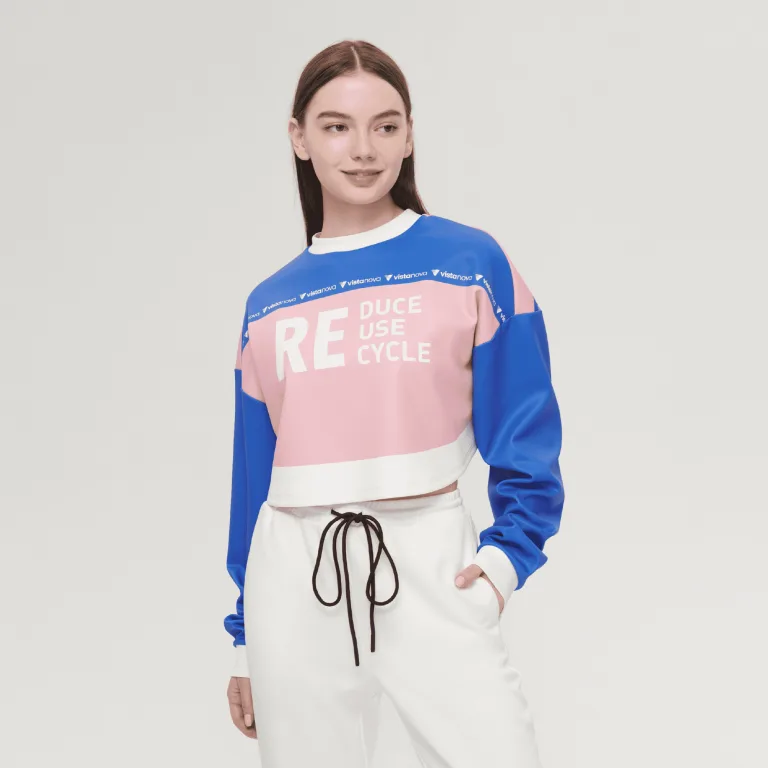 Women’s Cropped Crewneck Sweatshirt