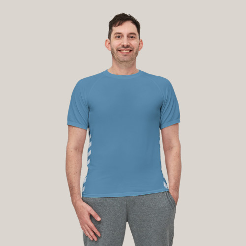 Men's Seamless Knit Short Sleeve T-shirt