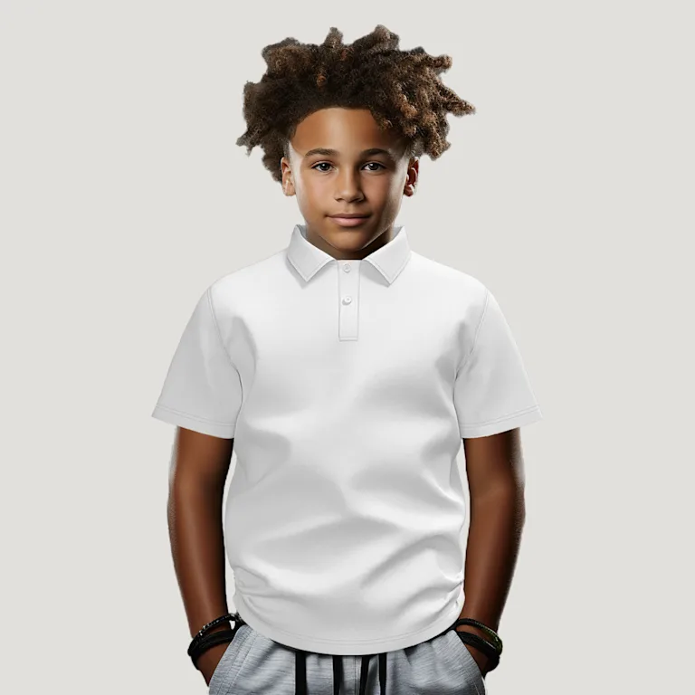 Unisex Youth's Performance Short-Sleeve Polo Shirt - Heavyweight 225g