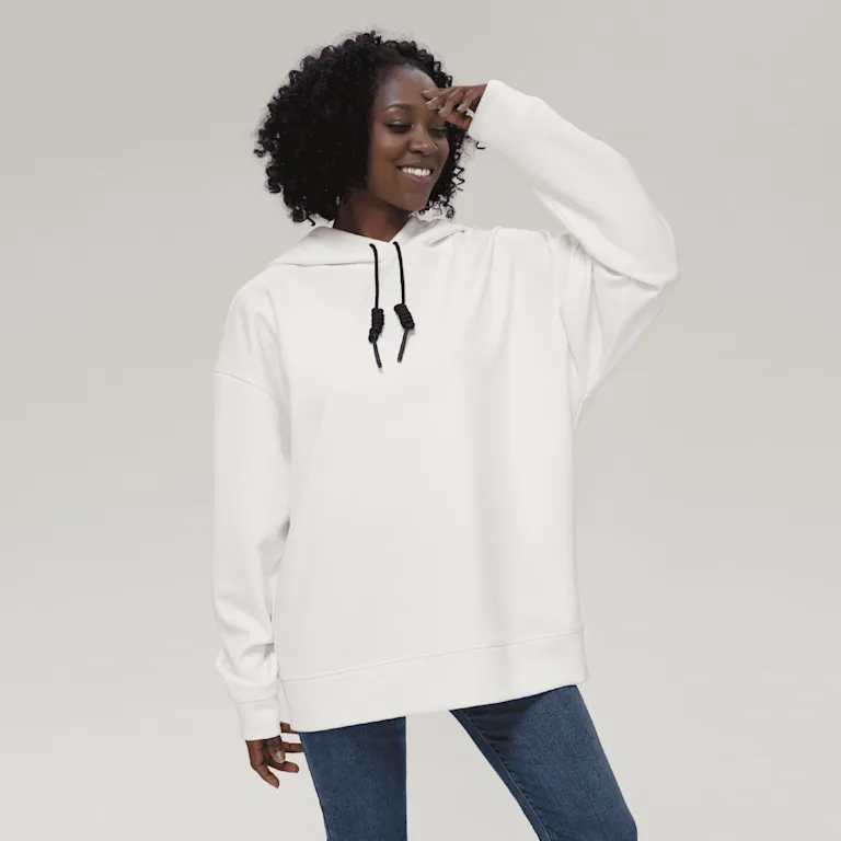 Women's Relaxed Fit Hoodie-Super Heavy 375g