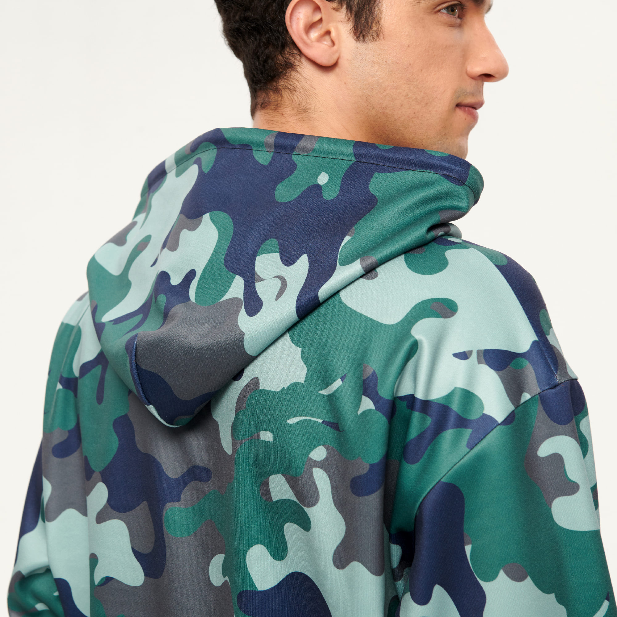 Custom Printed Men's Relaxed Fit Hoodie | NovaTomato