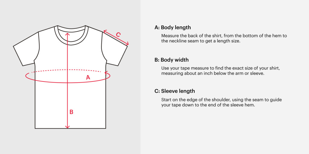 How to Measure a T-Shirt