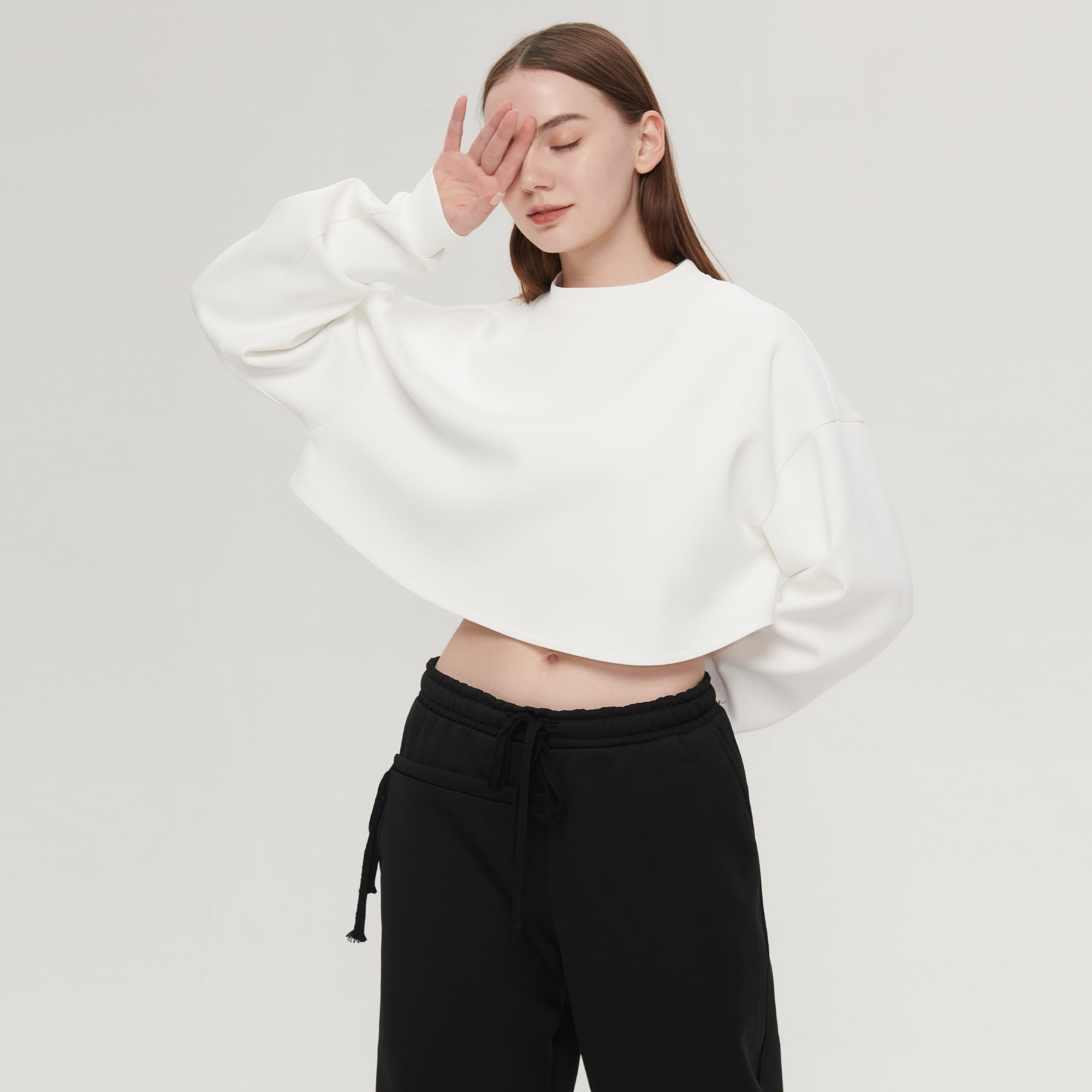 Women’s Cropped Crewneck Sweatshirt