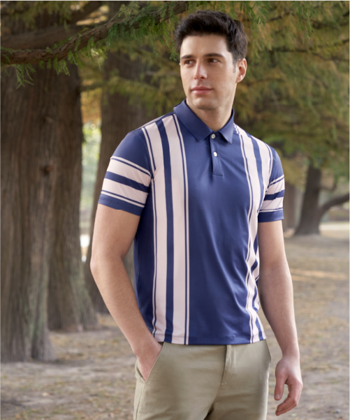 Men’s Slim-Fit Short-Sleeve Polo Shirt