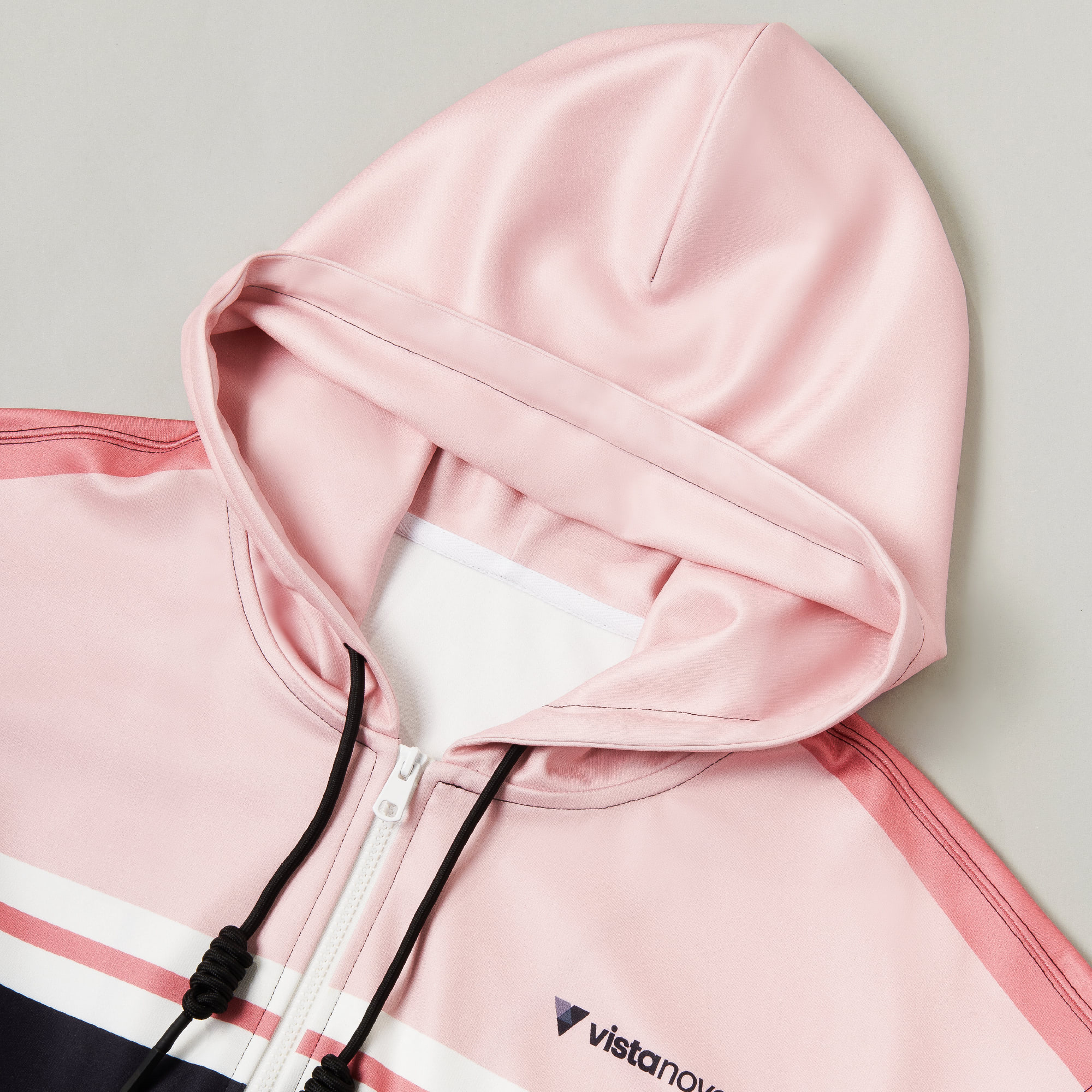 Custom Printed Women's Cropped Full-Zip Hoodie | NovaTomato