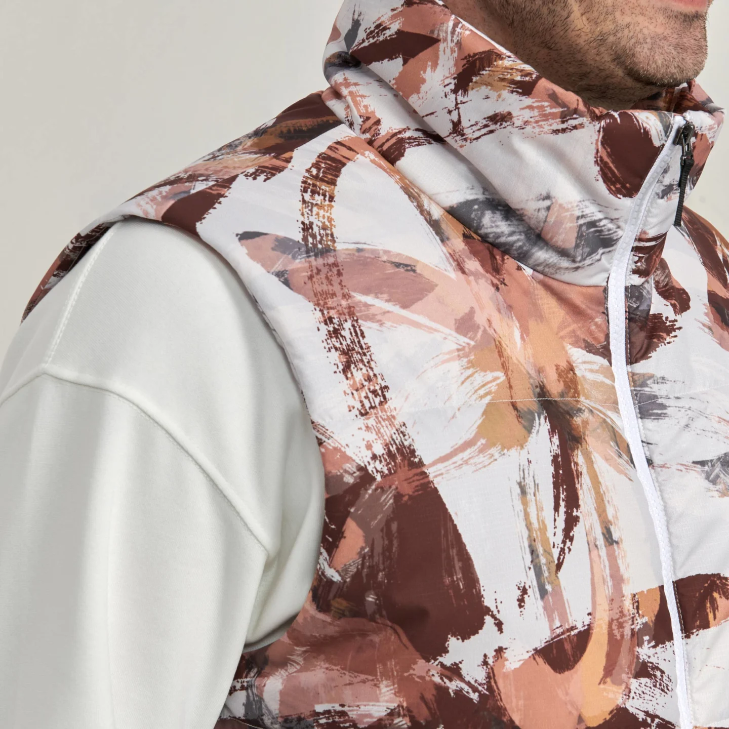 Men's Full-Zip Warm Sleeveless Winter Vest