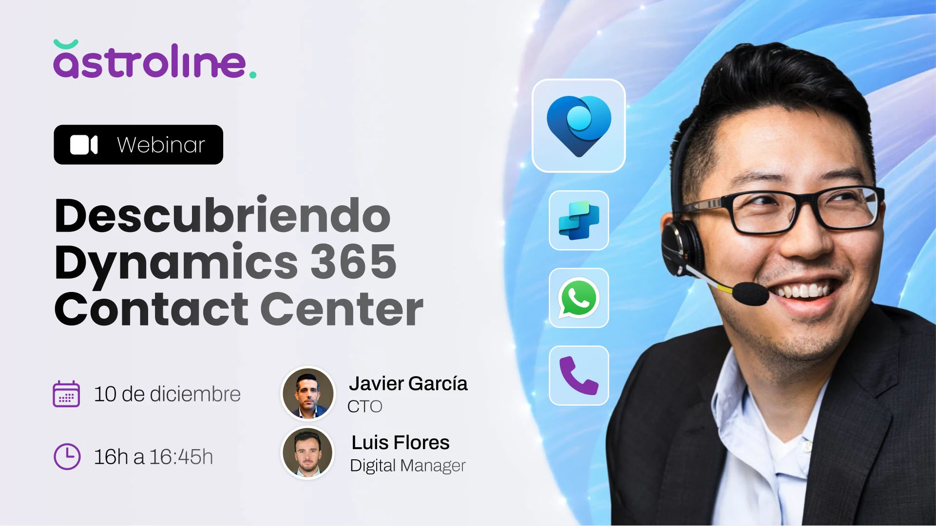 Webinar Dynamics 365 Contact Center