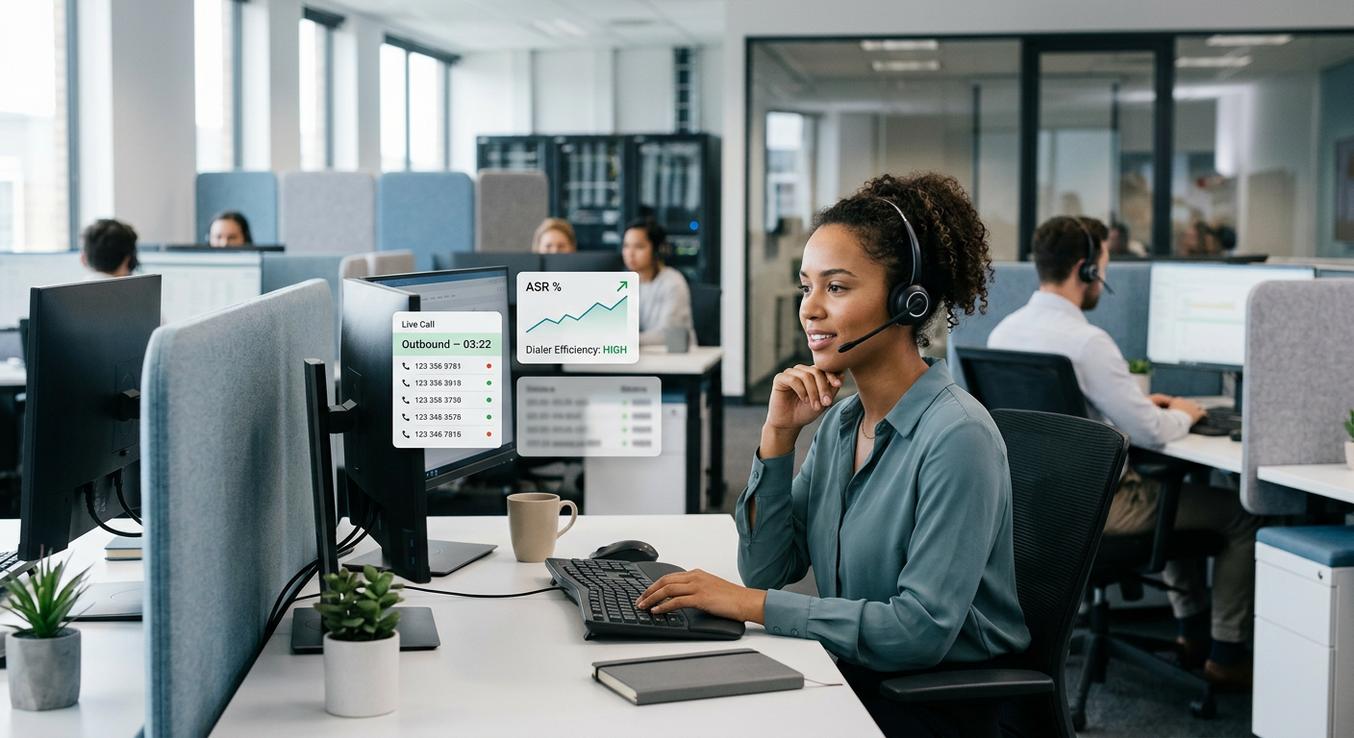 SIP Trunk for Contact Centers: The Infrastructure Levers That Improve Outbound Calling Answer Rate (ASR)