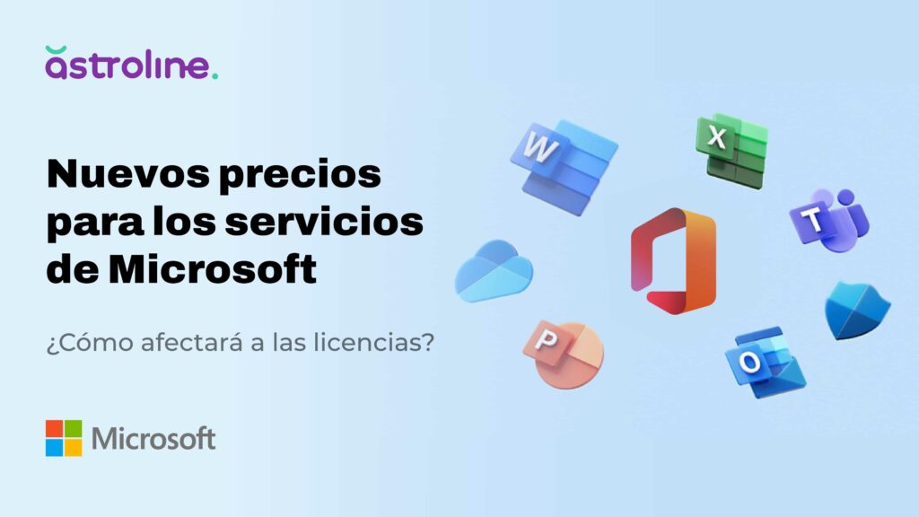 Actualización precios microsoft