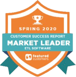 FeaturedCustomers Market Leader, ETL Software, Spring 2020