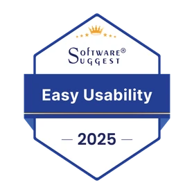 SoftwareSuggest Easy Usability Award 2024