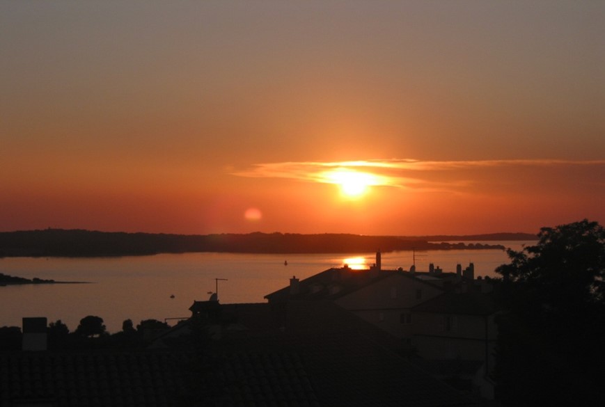 Porec 2015 Tramonto su Brioni