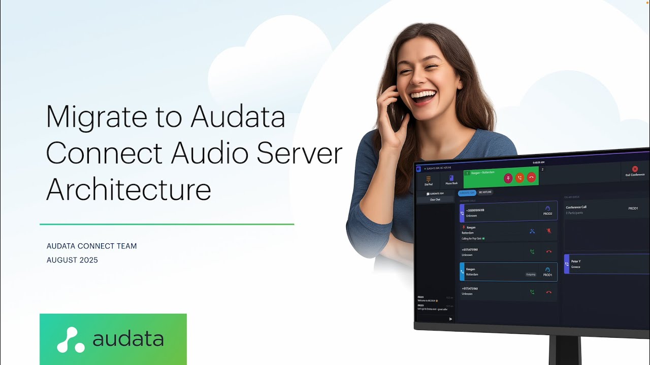 Audata Connect Audio Servers Webinar