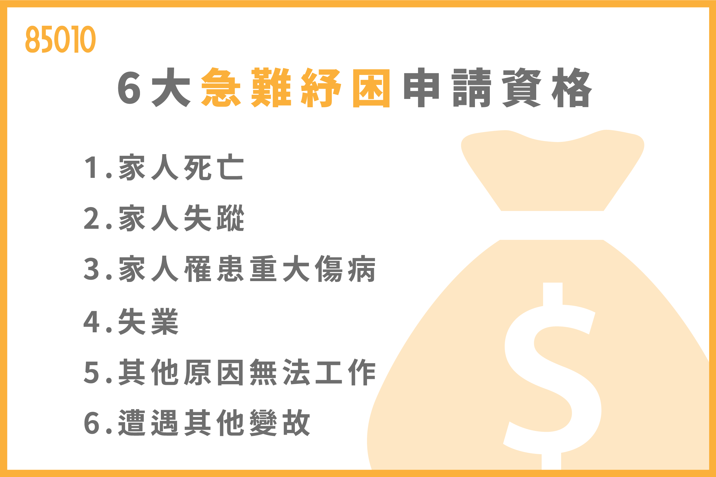 急難救助金資格、流程看這邊！面對疫情最高可領3萬！