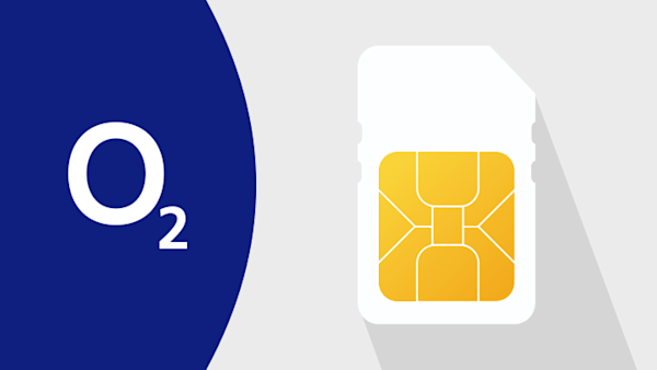 O2 logo and SIM card