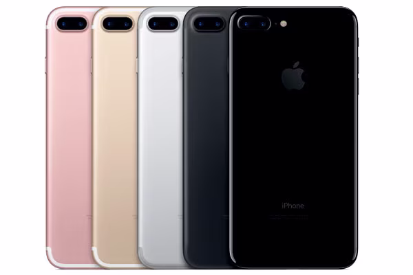 iPhone 7 in different colours