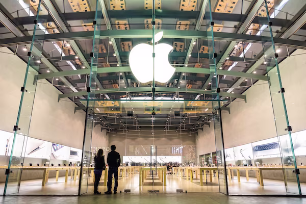 Inside an Apple Store