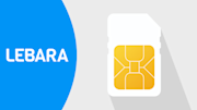 Lebara logo and SIM