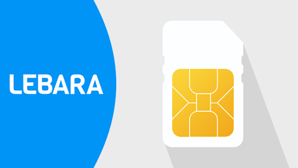 Lebara logo and SIM