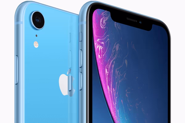 iPhone XR blue