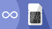 Unlimited data SIM icon