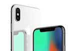 iPhone X front and back