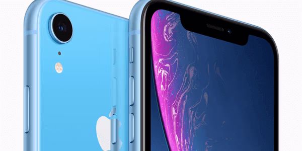 iPhone XR blue